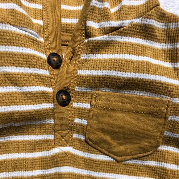 Carter’s baby striped-yellow jacket sweater - Picture 2 of 4